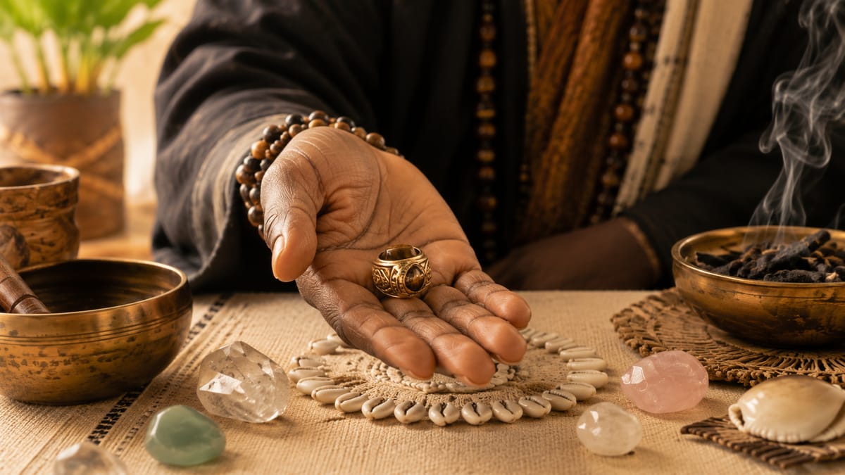 Puissance & harmonie intime — le marabout Saraba